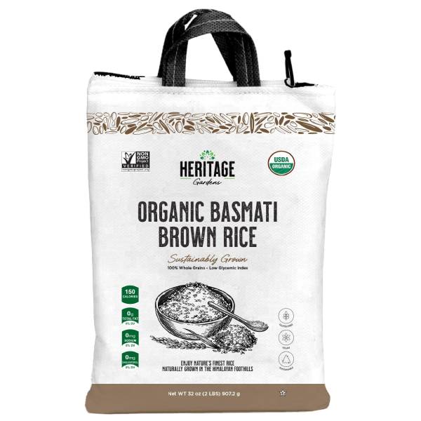 Organic Basmati Brown Rice fr